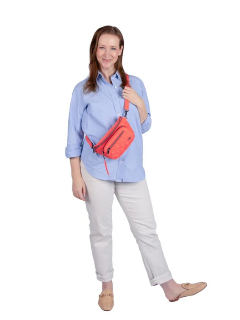 Brand New Lug Switchline Sling Bag In Aquamarine - Picture 6 of 6